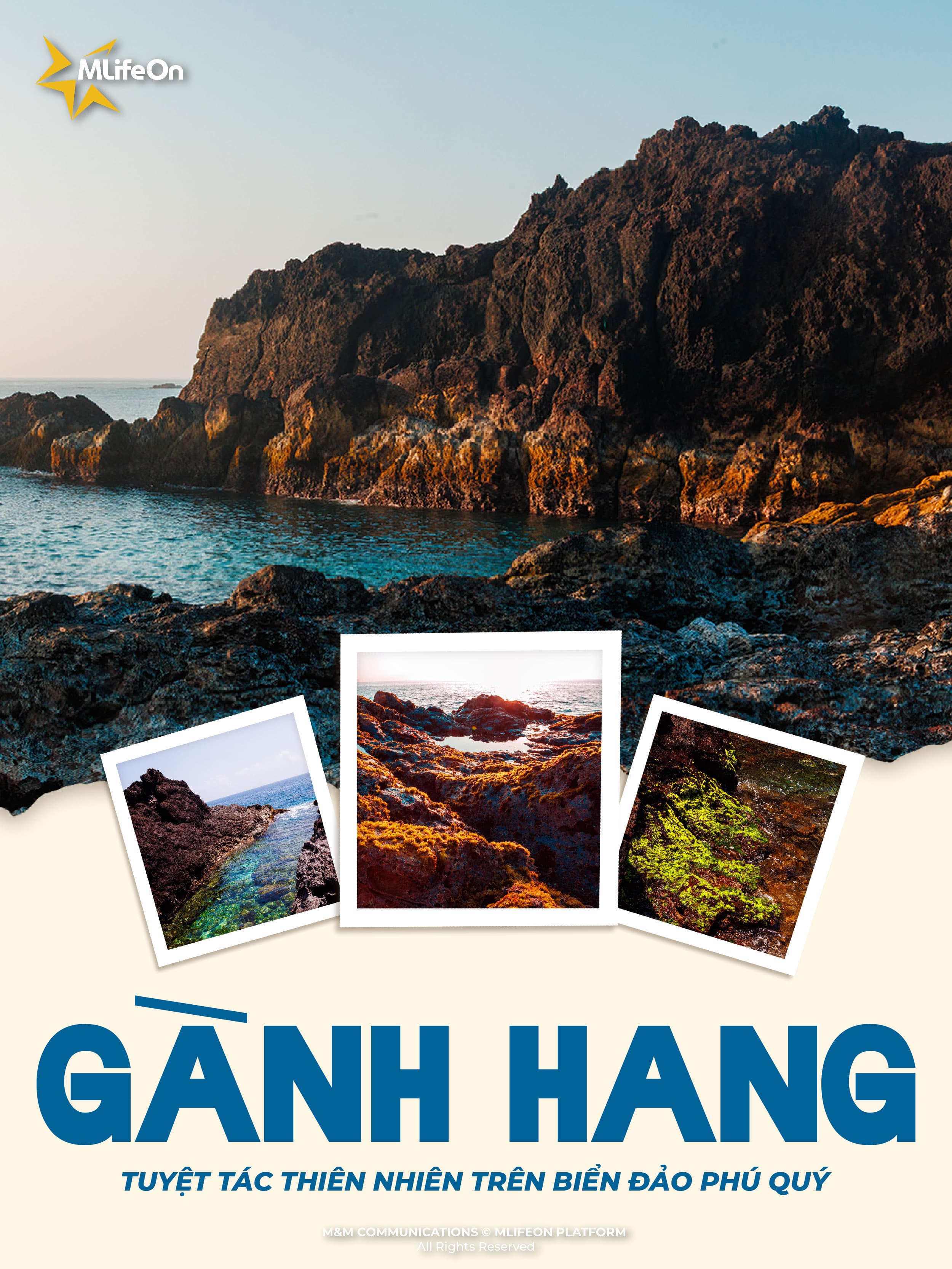 GANH HANG - A MASTERPIECE OF NATURE ON THE SEA OF PHU QUY ISLAND