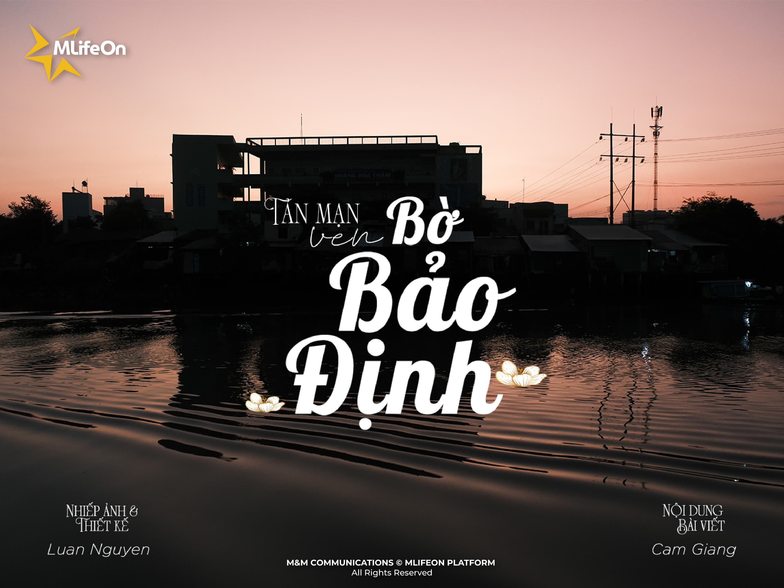 WANDERING ALONG THE BANKS OF BAO DINH RIVER