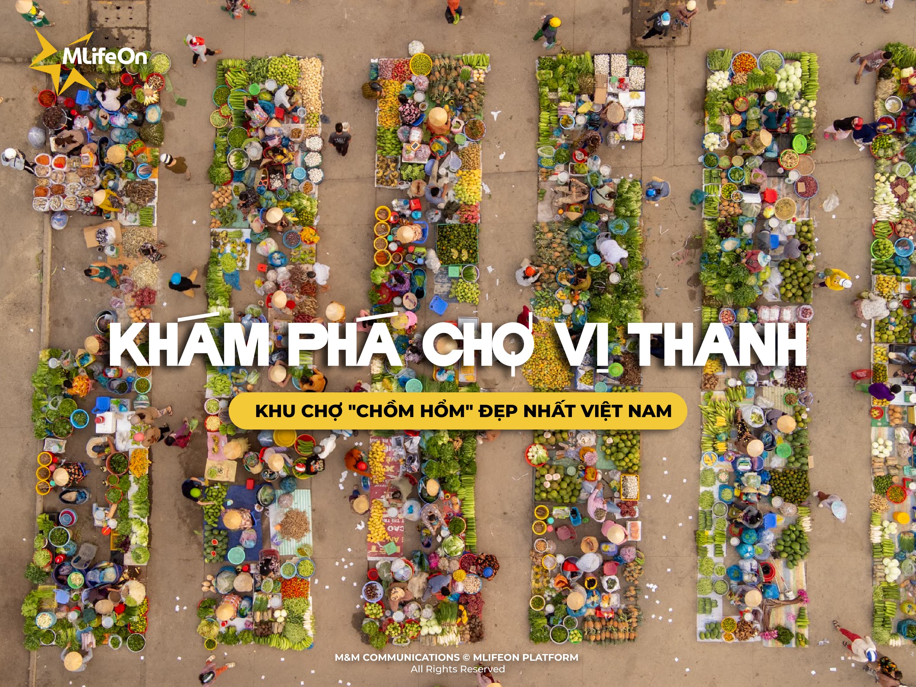 VI THANH MARKET, HAU GIANG - THE MOST BEAUTIFUL "SQUATTING" MARKET IN VIETNAM